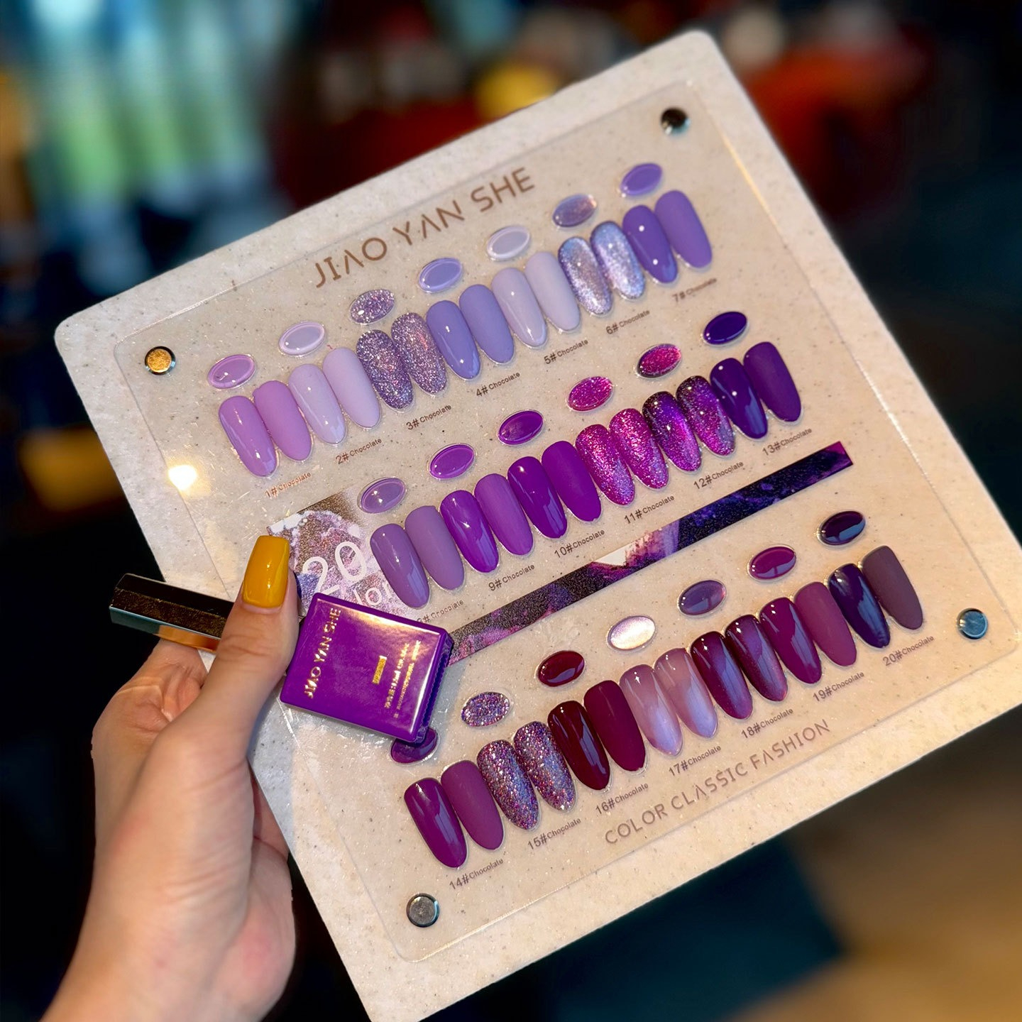 Resin Art Purple - 20Pcs/Set Purple Green Blue Color Series