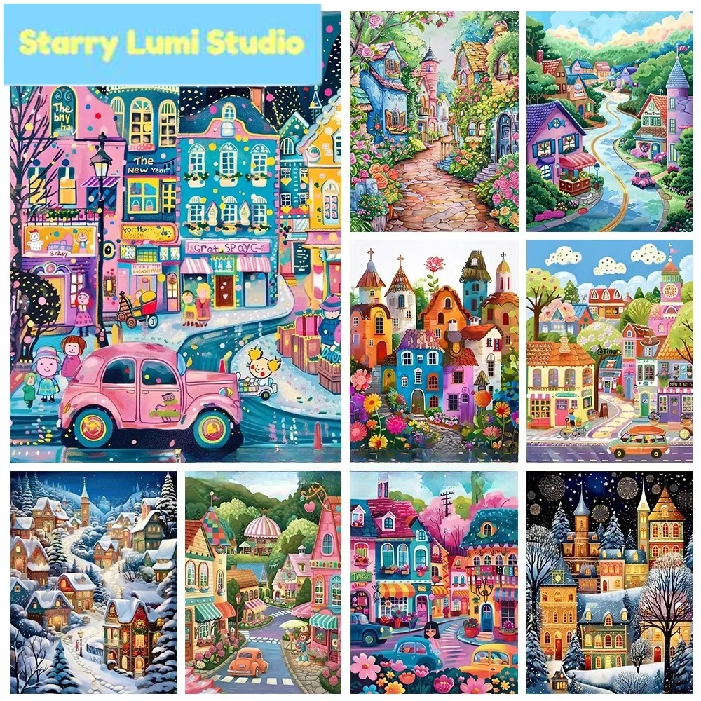 Resin Art World - 5D Cartoon Fairy Tale World Colorful