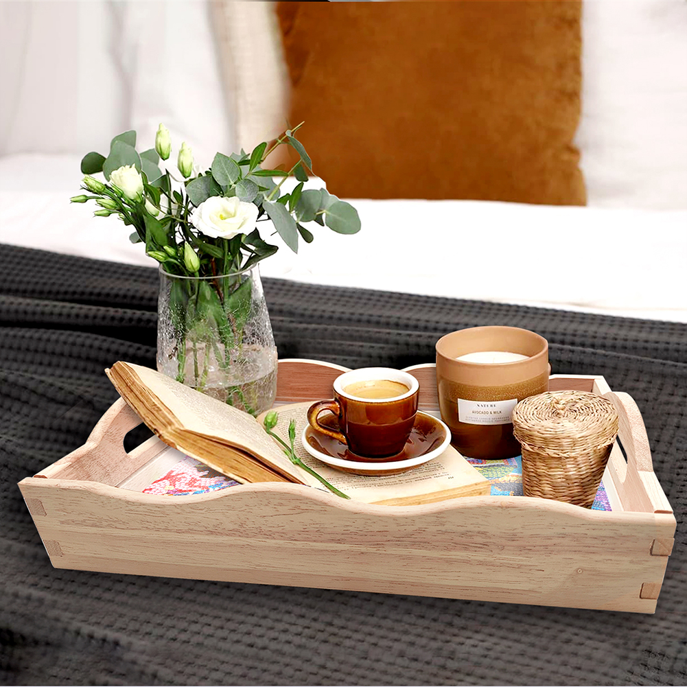Wooden 5D DIY Diamond Painting - Resin Art Wooden Tray recension och pris