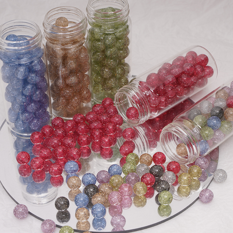 8/10mm Resins Round Shaped Bea - Resin Art Pendant recension och pris