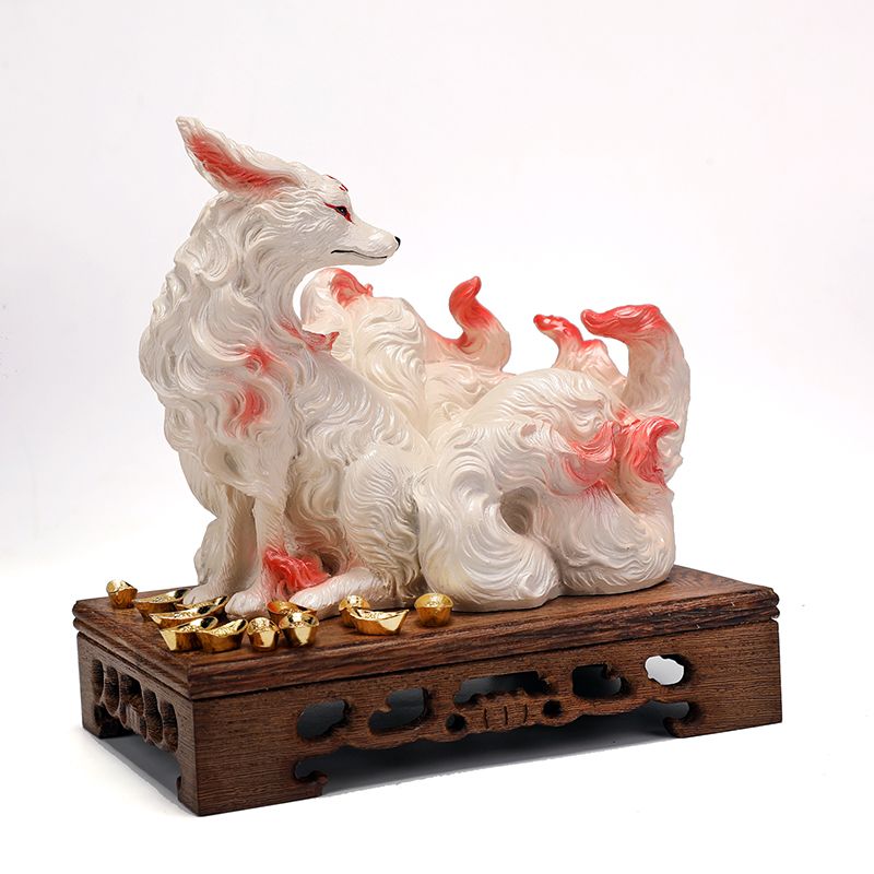 Nine-tailed fox ornaments fox  - Resin Art For Anniversary Gift recension och pris