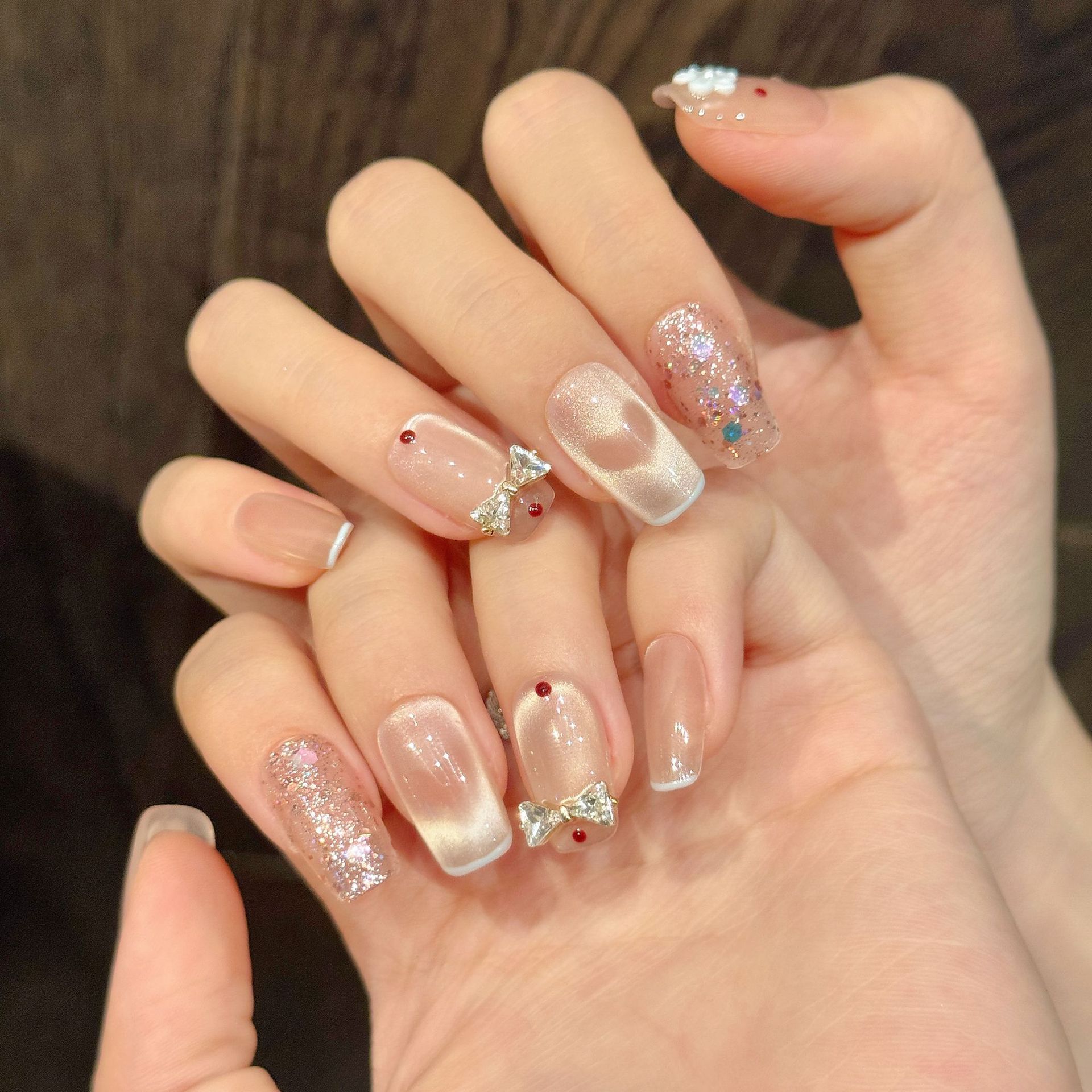 10pcs Glitter Love Design Hand - Resin Art Of Flowers recension och pris