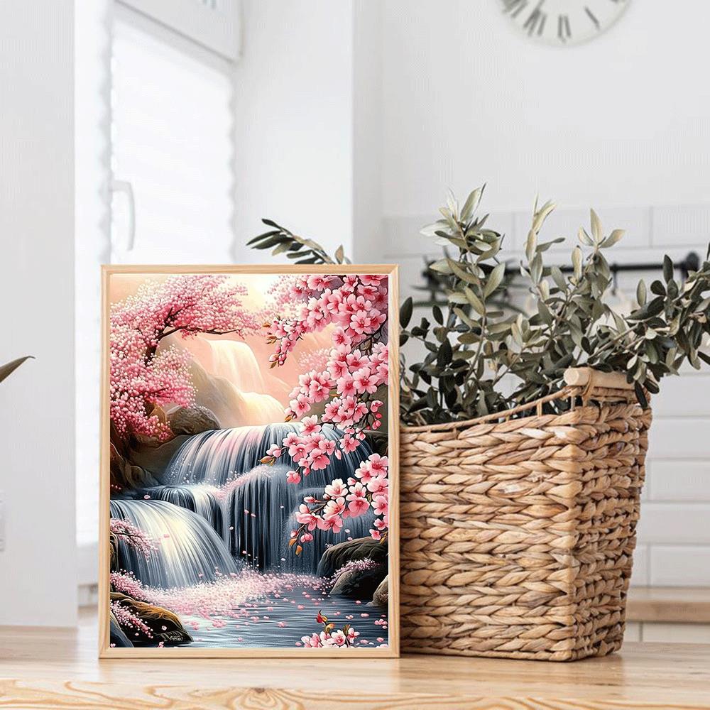 Huacan Diamond Embroidery Set  - Resin Art Wallpaper recension och pris