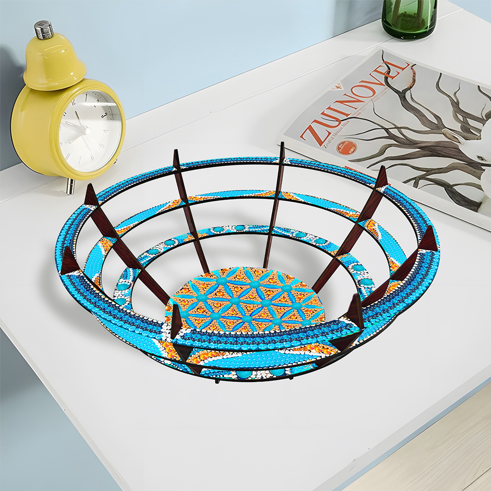 Diamond Painting Kit DIY Diamo - Resin Art Wooden Tray recension och pris