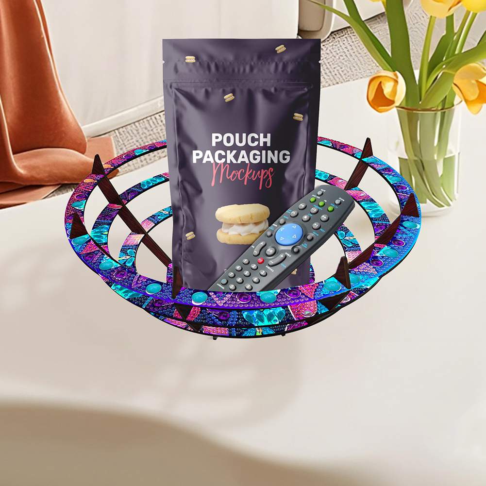 Diamond Painting Kit DIY Diamo - Resin Art Wooden Tray recension och pris