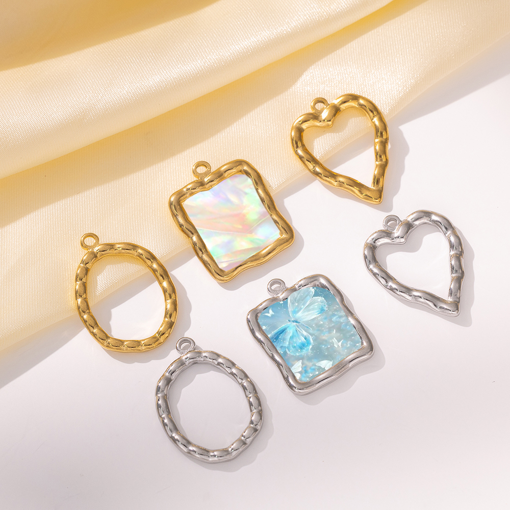 5pcs Stainless Steel Heart Rou - Resin Art Decor recension och pris