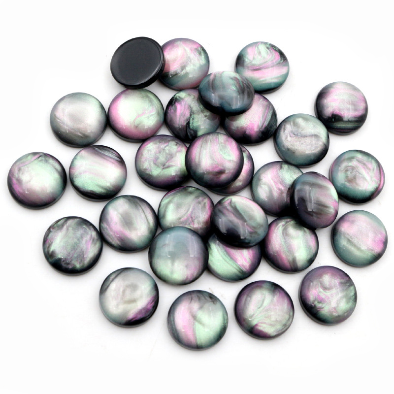 40pcs 8mm 10mm 12mm Round Resi - Resin Art Engagement recension och pris