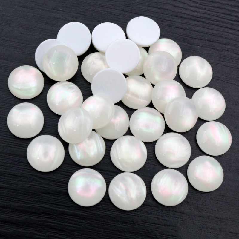 40pcs 8mm 10mm 12mm Round Resi - Resin Art Engagement recension och pris