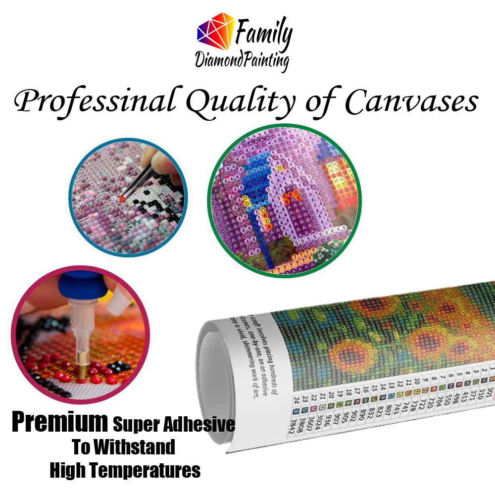 Diamond Painting Family Butter - Resin Art Of Flowers recension och pris