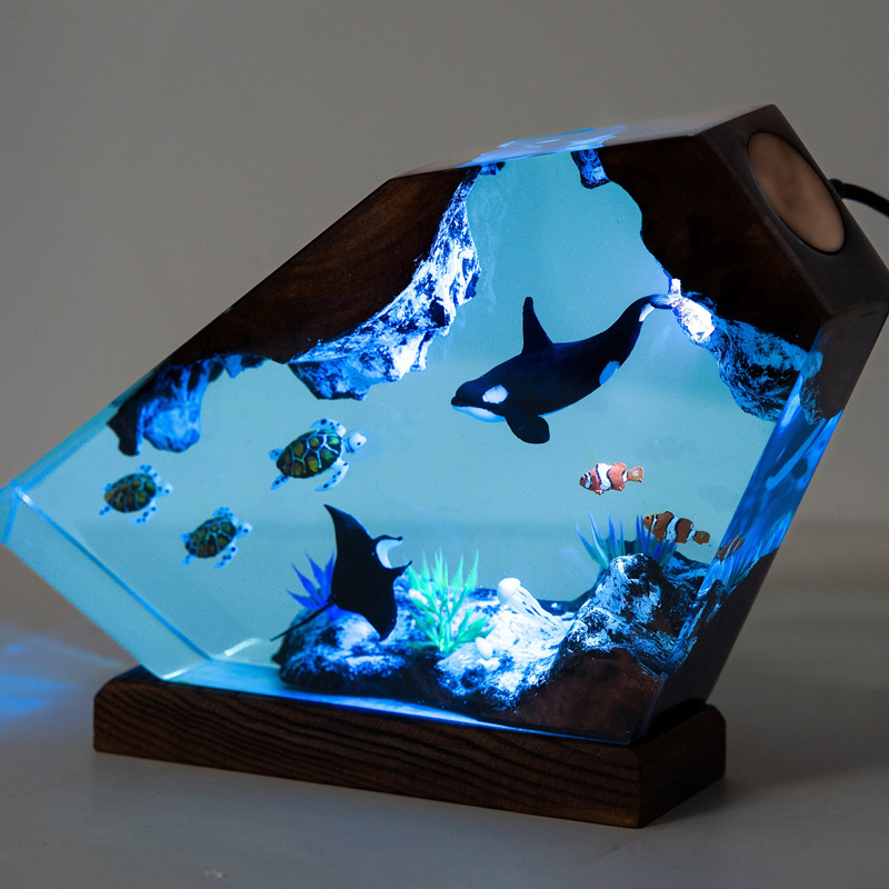 Seabed World Organism Resin Ta - Resin Art World recension och pris