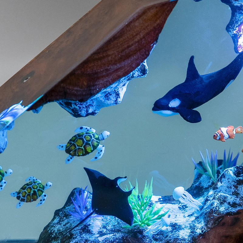 Seabed World Organism Resin Ta - Resin Art World recension och pris