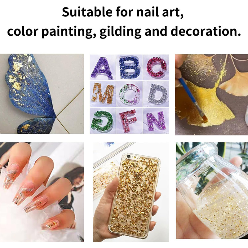 20 Pcs Gold Leaf Sheets: Versa - Resin Art For Anniversary Gift recension och pris