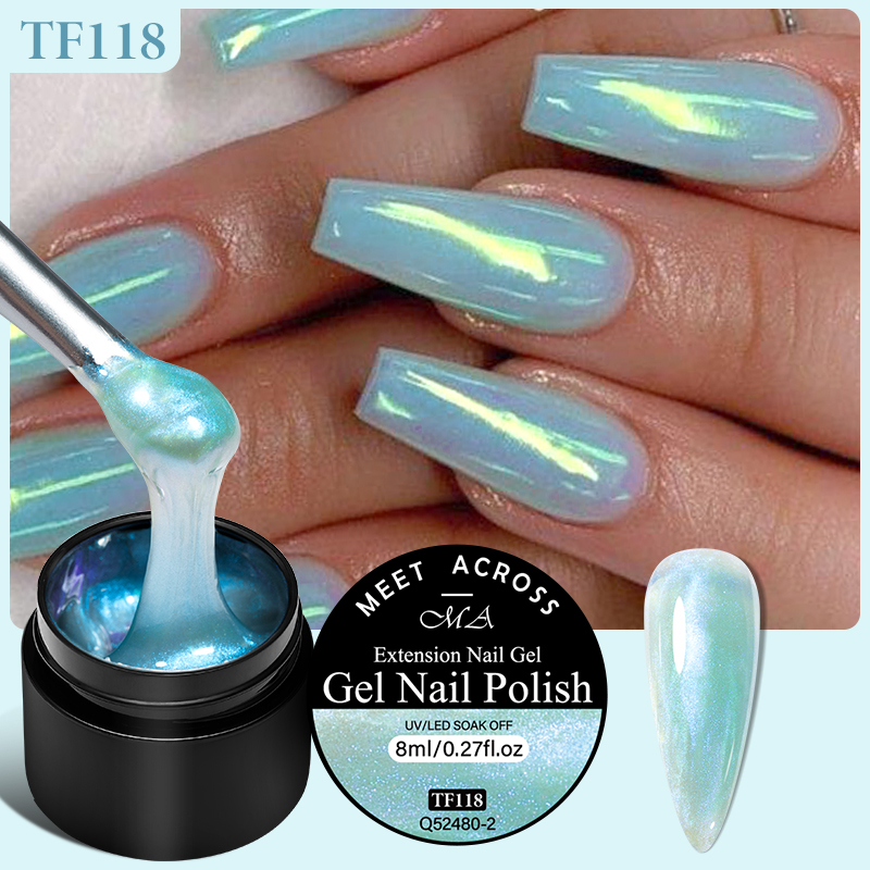 MEET ACROSS 8ml Aurora Extensi - Resin Art Purple recension och pris