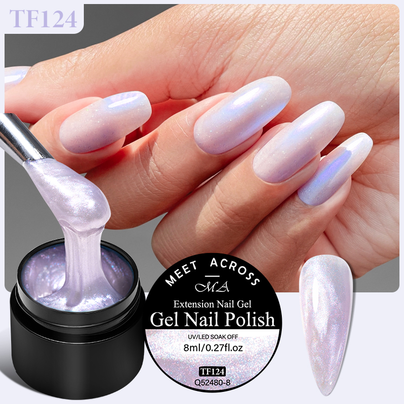 MEET ACROSS 8ml Aurora Extensi - Resin Art Purple recension och pris