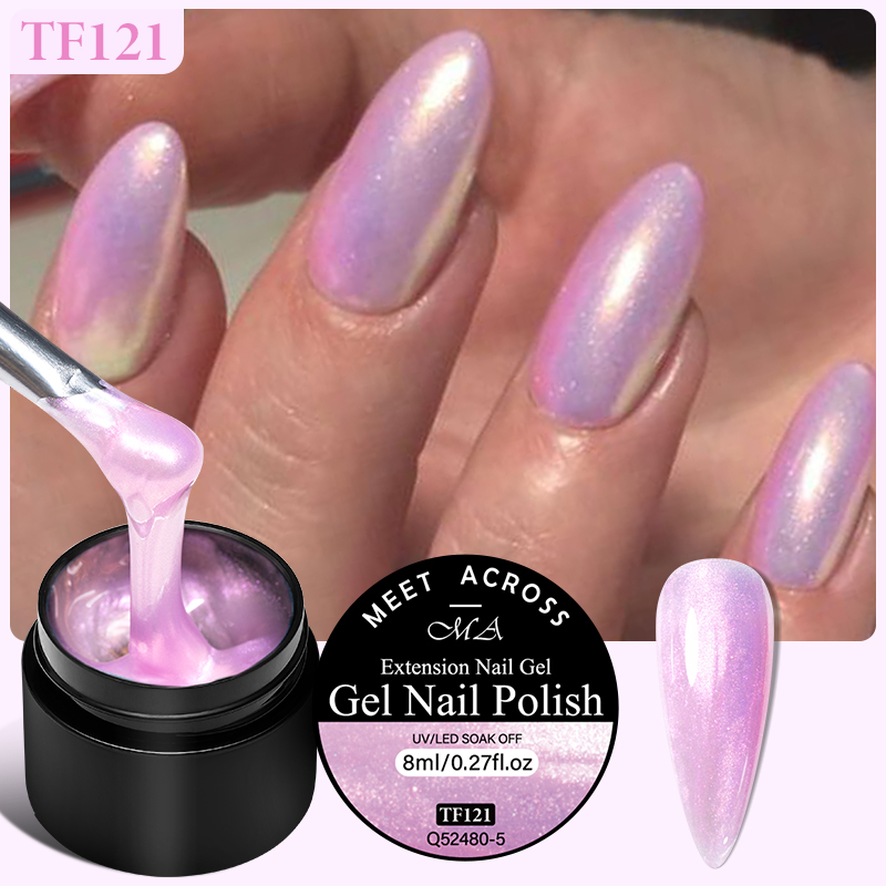 MEET ACROSS 8ml Aurora Extensi - Resin Art Purple recension och pris