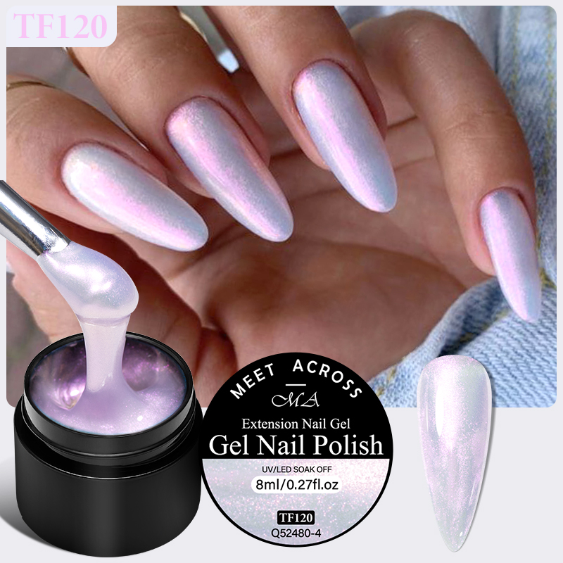 MEET ACROSS 8ml Aurora Extensi - Resin Art Purple recension och pris