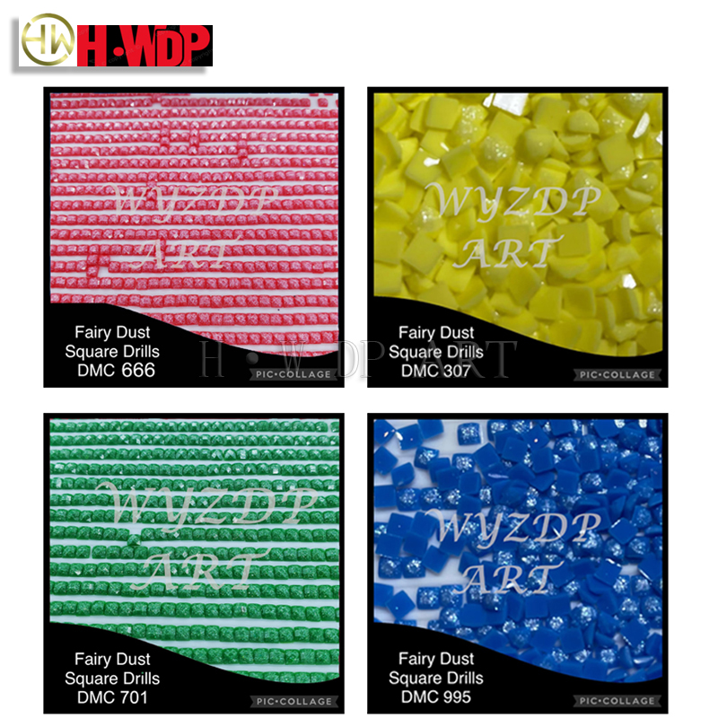 HWDP 100% Fairy Dust Diamond P - Resin Art Wallpaper recension och pris