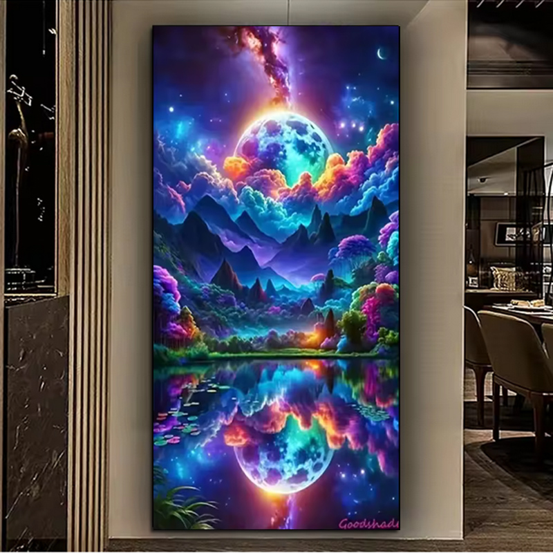 Diamond Painting Fantasy Purpl - Resin Art Purple recension och pris