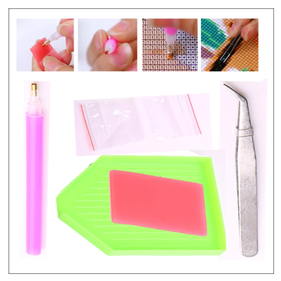 Diamond Painting Fantasy Purpl - Resin Art Purple recension och pris