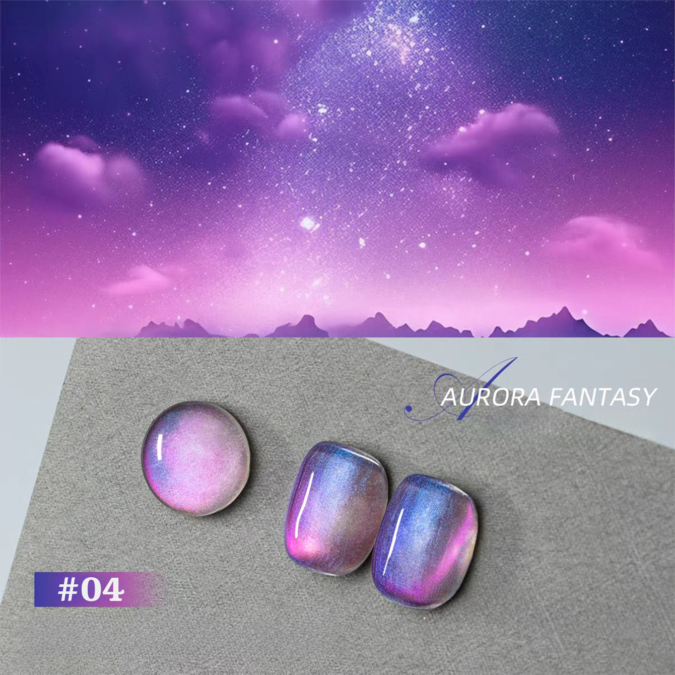 1pcs SHAKA Spring Summer Fanta - Resin Art Purple recension och pris