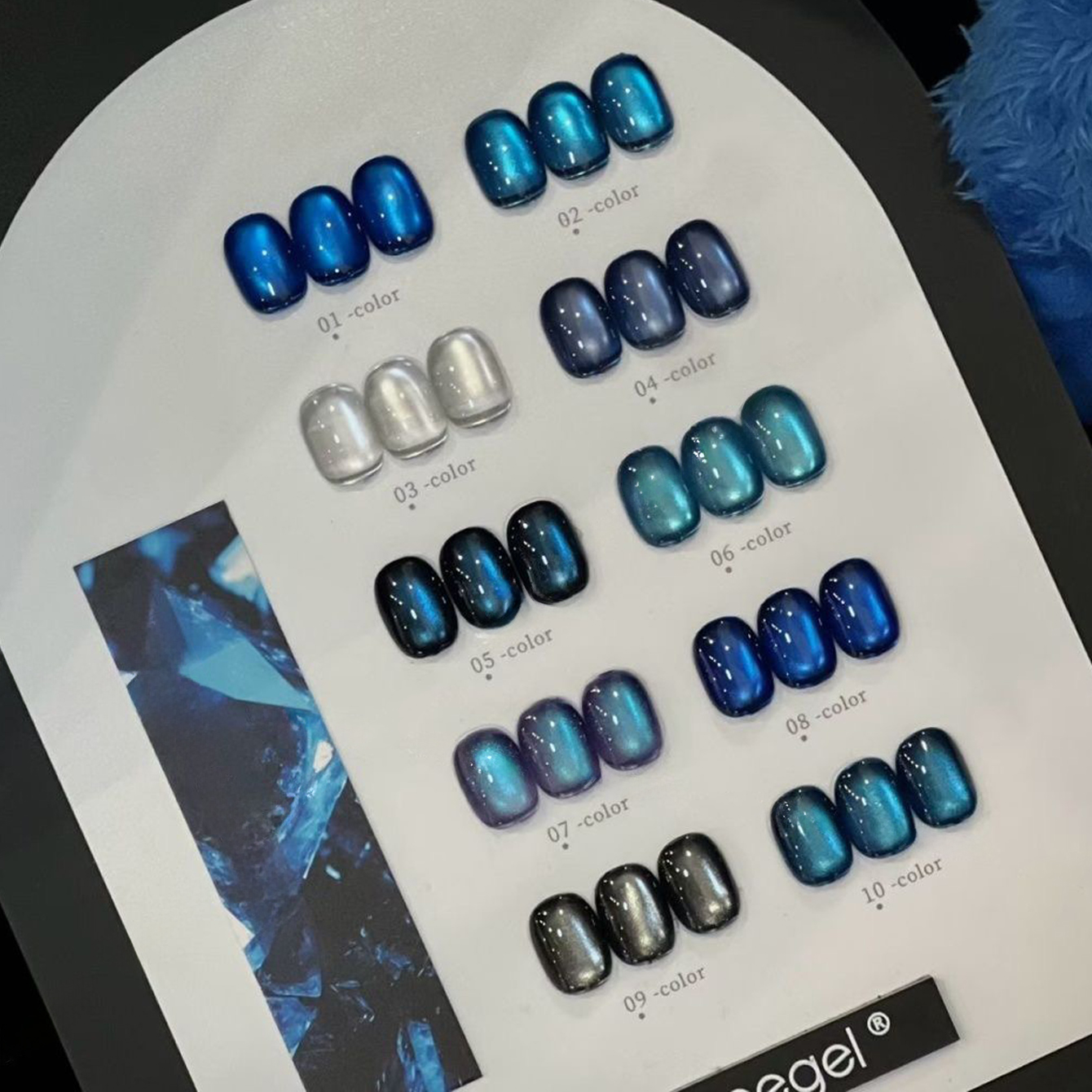 10ML 1PCS Blue Light Purple Gl - Resin Art Purple recension och pris