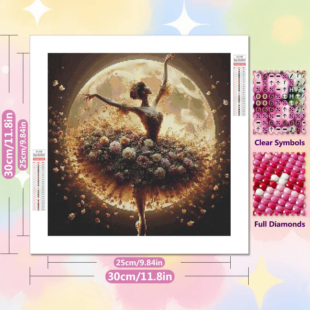 Frameless, DIY 5D Diamond Pain - Resin Art Of Flowers recension och pris