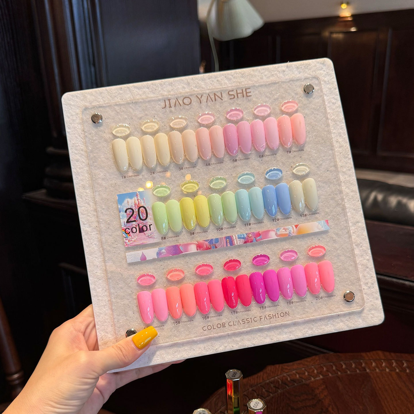 20Pcs/Set Purple Green Blue Co - Resin Art Purple recension och pris