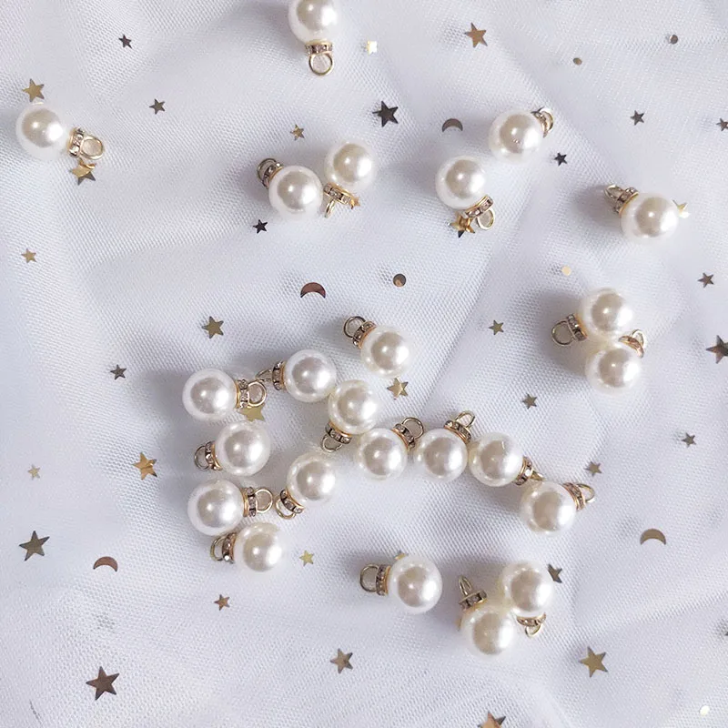 30Pcs Round Pearl Diamond Pend - Resin Art For Anniversary Gift recension och pris