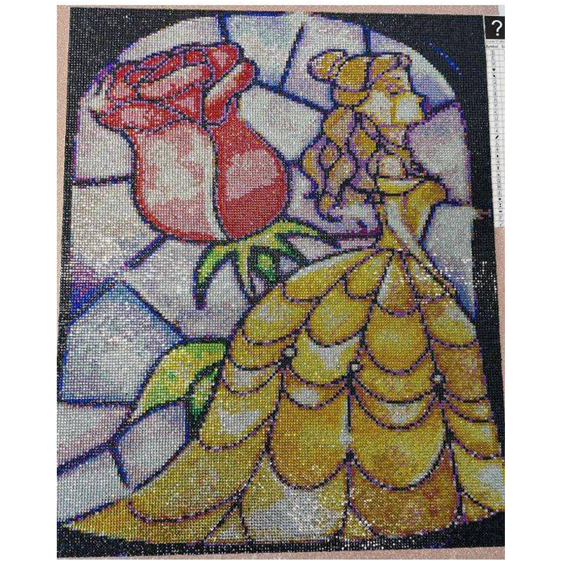 Crystal Tulip 100% Fairy Dust  - Resin Art Wallpaper recension och pris