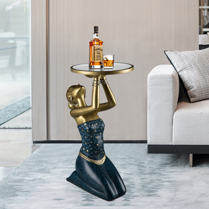 Modern Living Room Art Floor D - Resin Art Coffee Table recension och pris