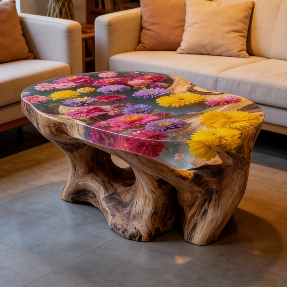 mnCustom Handmade Luxury Natur - Resin Art Coffee Table recension och pris