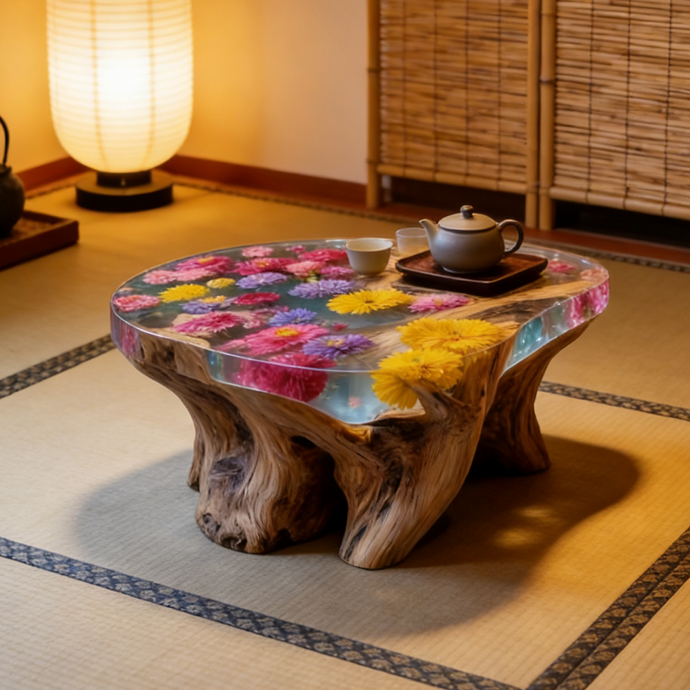mnCustom Handmade Luxury Natur - Resin Art Coffee Table recension och pris