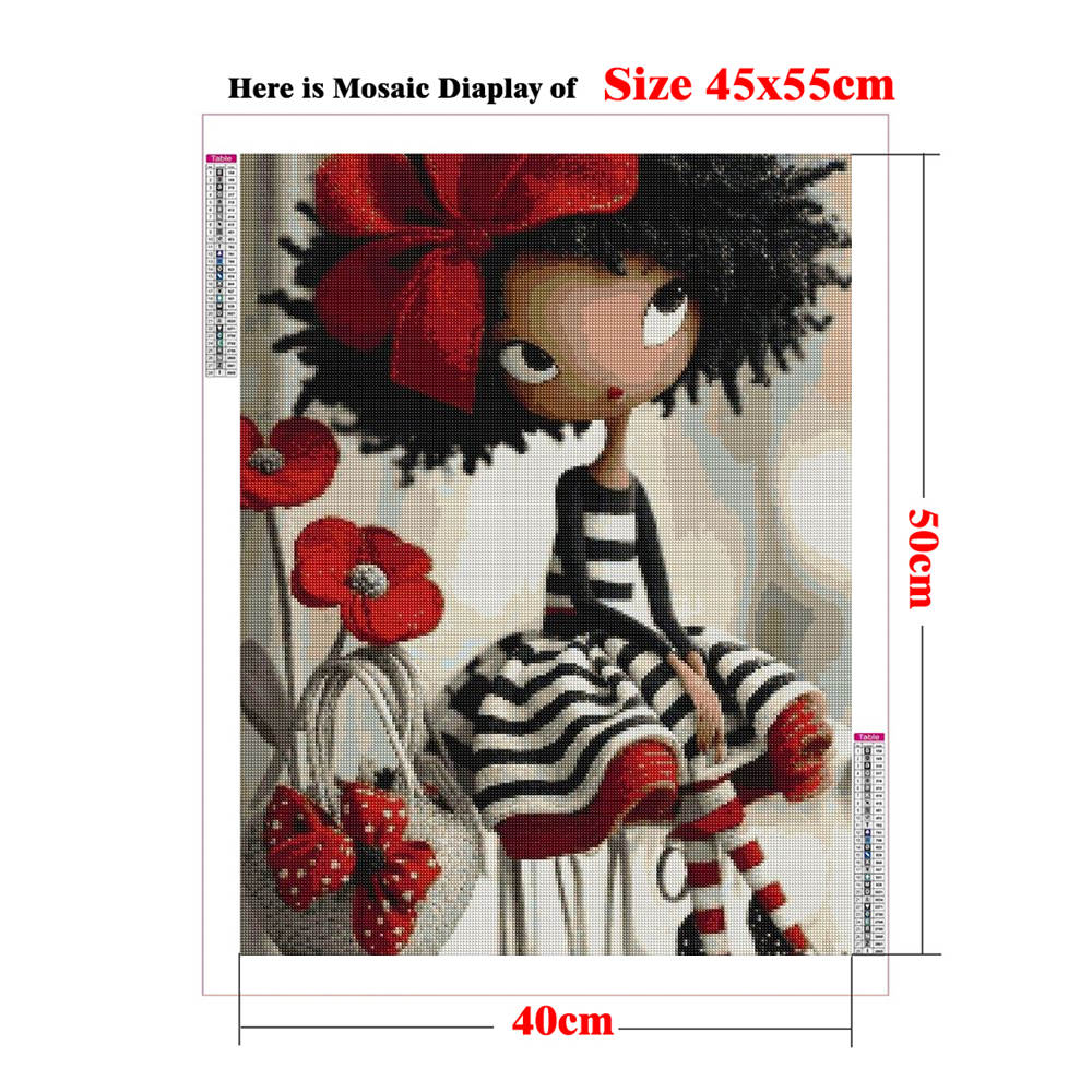 New DIY Diamond Painting Moder - Resin Art Wallpaper recension och pris