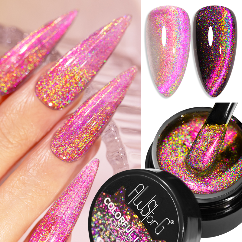 AWStorG 5ML Colorful Laser Cat - Resin Art Purple recension och pris