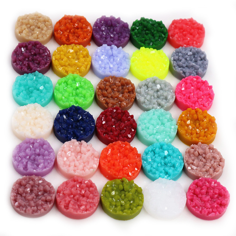 40pcs Resin Druzy Cabochons Do - Resin Art Engagement recension och pris