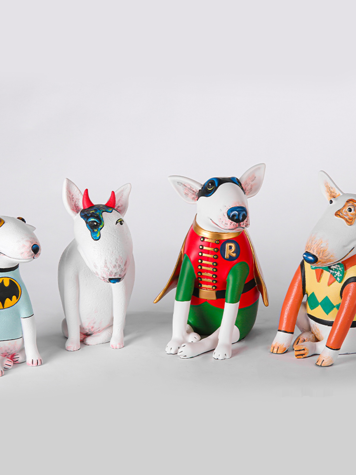 Fun Creative Big-Eyed Bull Ter - Resin Art Furniture recension och pris