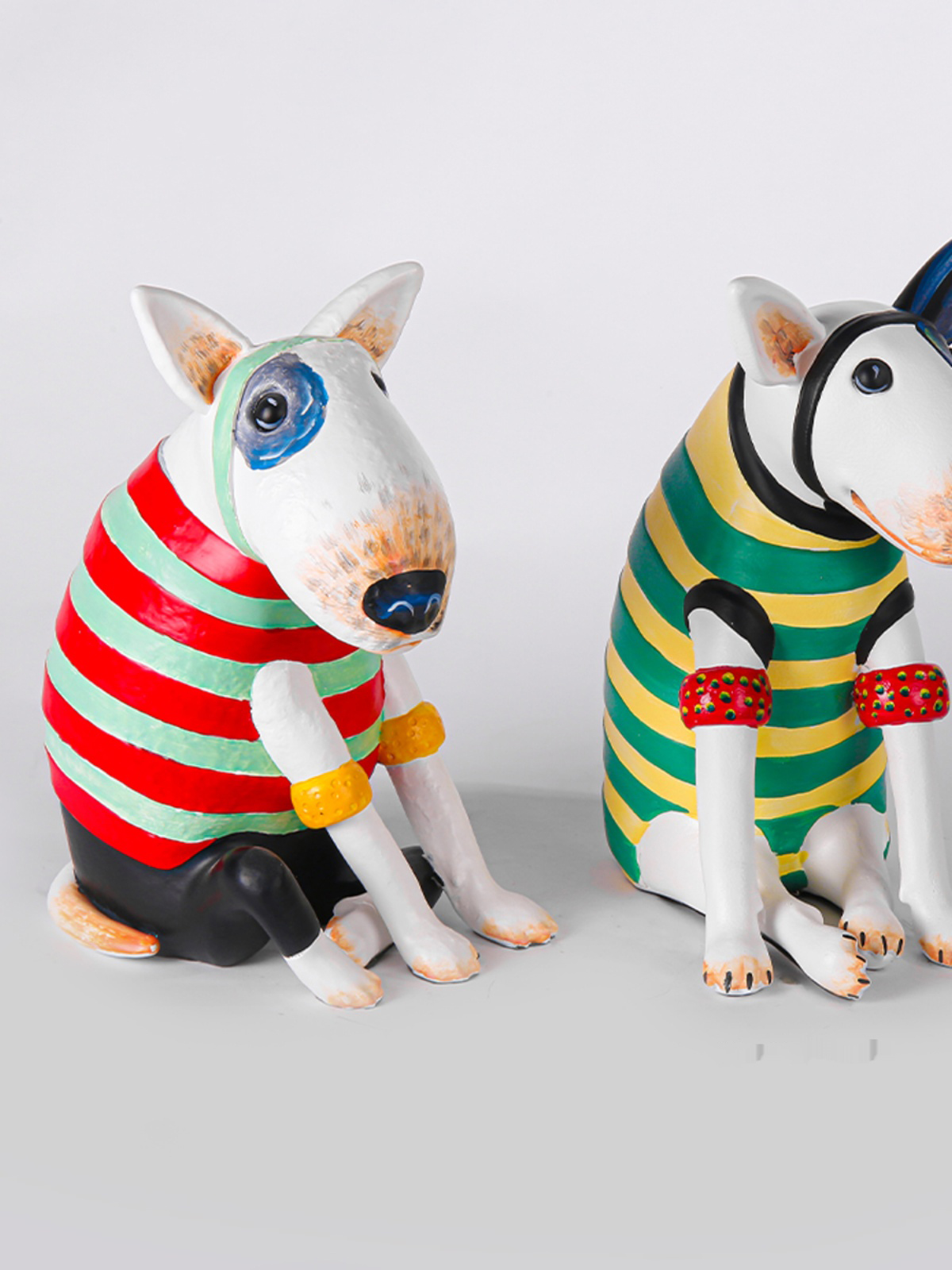 Fun Creative Big-Eyed Bull Ter - Resin Art Furniture recension och pris