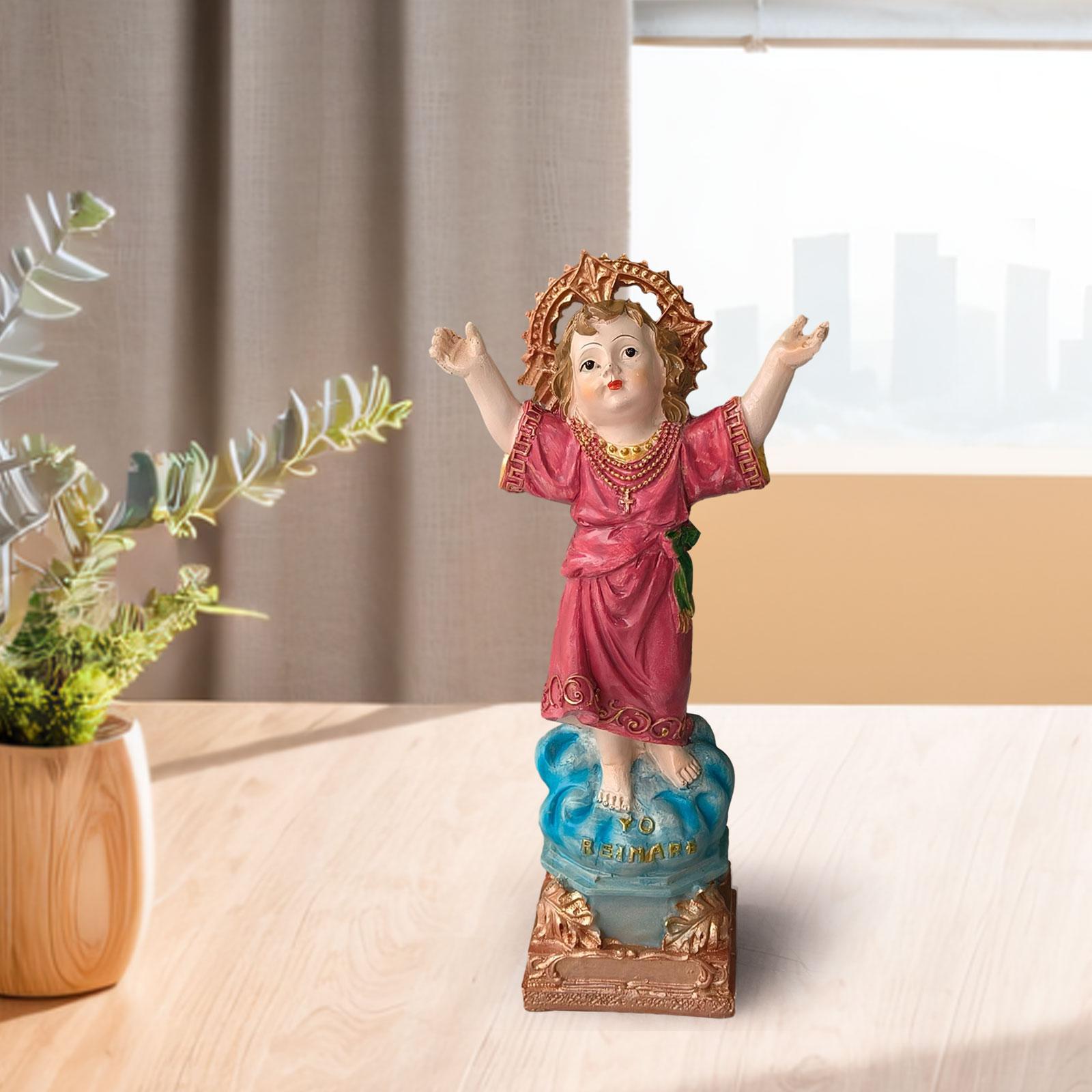Divino Nino Estatua Jesus Figu - Resin Art Furniture recension och pris