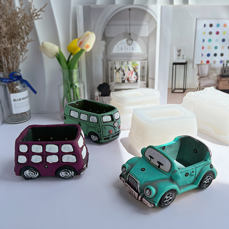 Mini Car Silicone Candle Mold  - Resin Art Furniture recension och pris