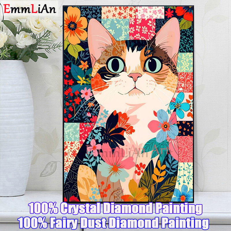 5D DIY Fairy Dust Drill Diamon - Resin Art Wallpaper recension och pris