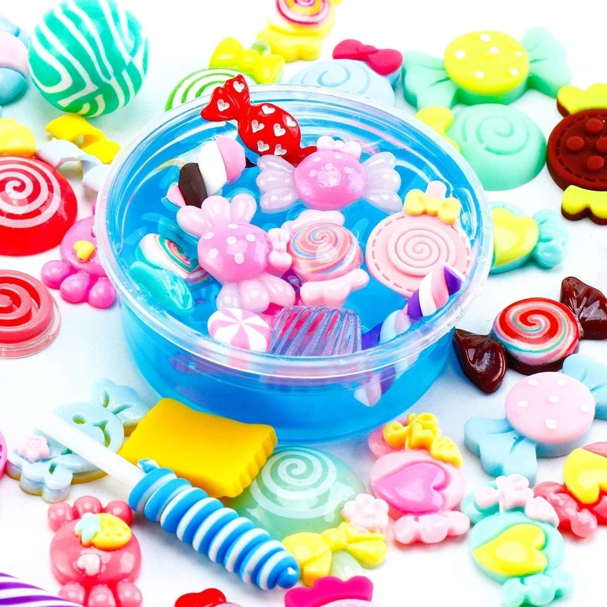 30pcs Random Candy Slime Charm - Resin Art Engagement recension och pris