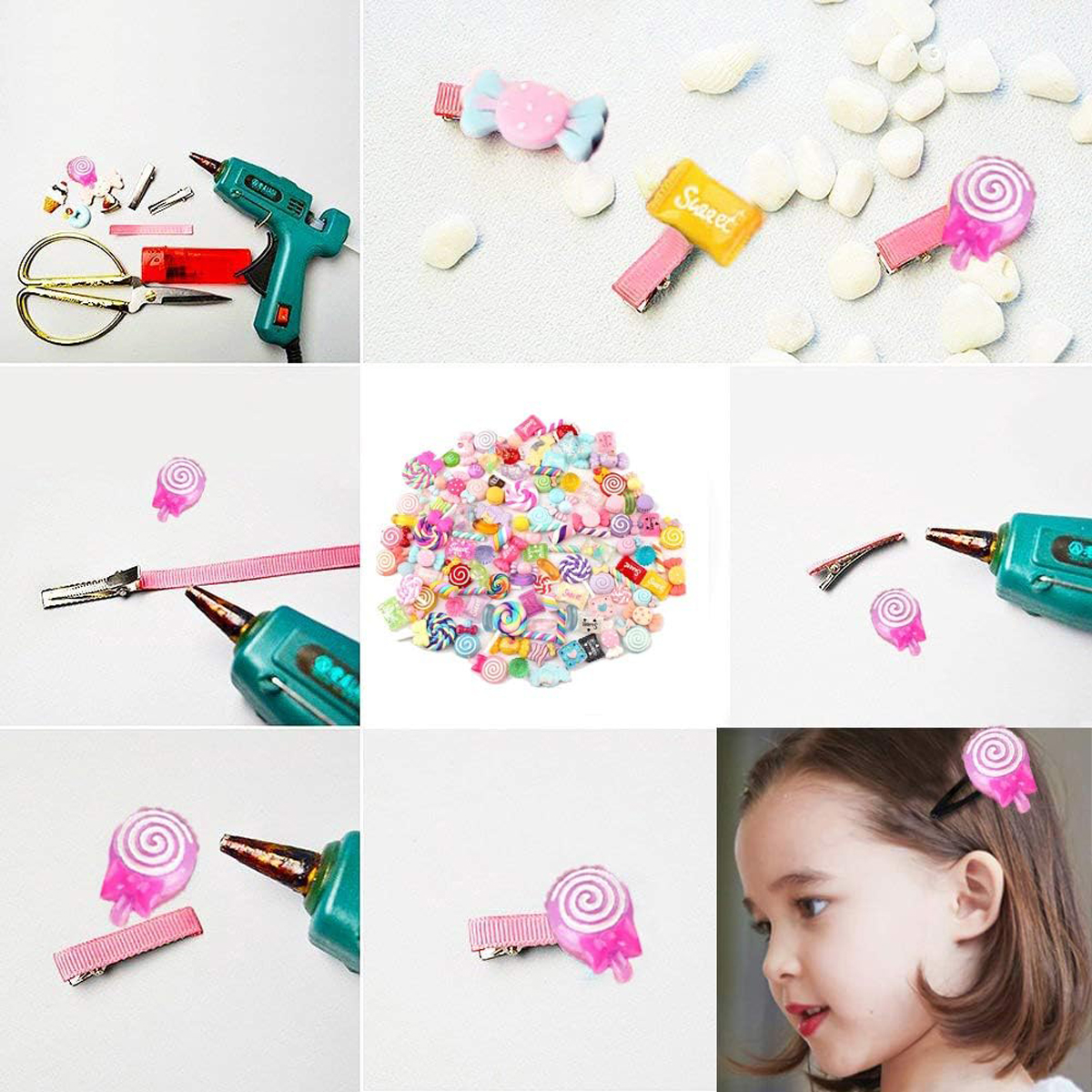 30pcs Random Candy Slime Charm - Resin Art Engagement recension och pris