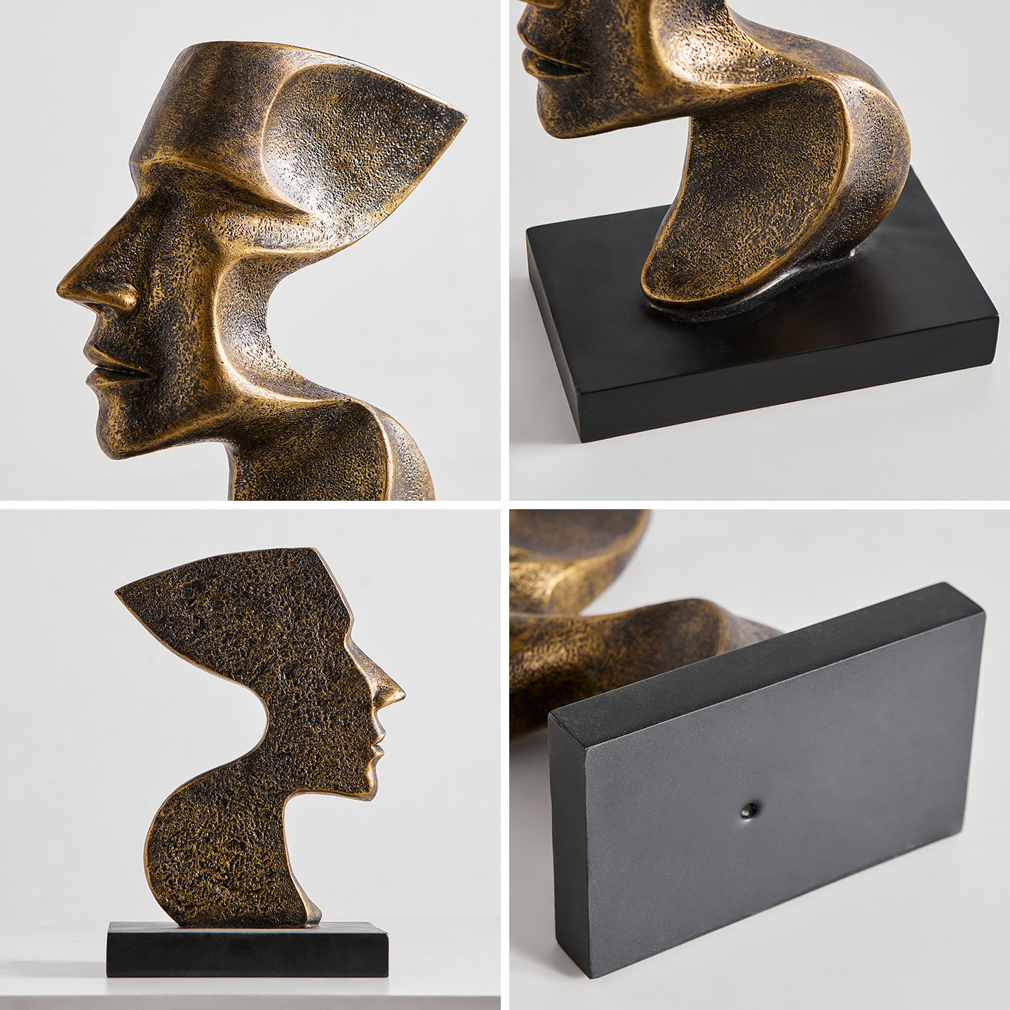 Creative Human Figurine Sculpt - Resin Art For Anniversary Gift recension och pris