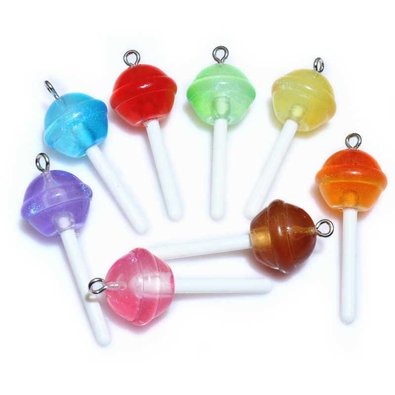 10pcs Resin Pendants Shiny Rou - Resin Art Pendant recension och pris