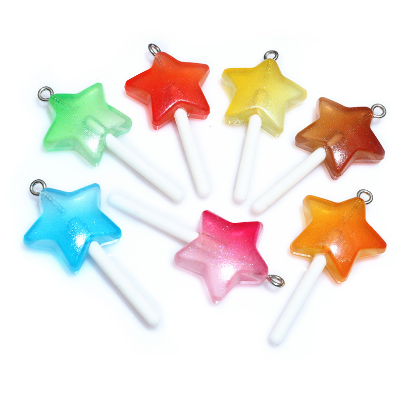 10pcs Resin Pendants Shiny Rou - Resin Art Pendant recension och pris