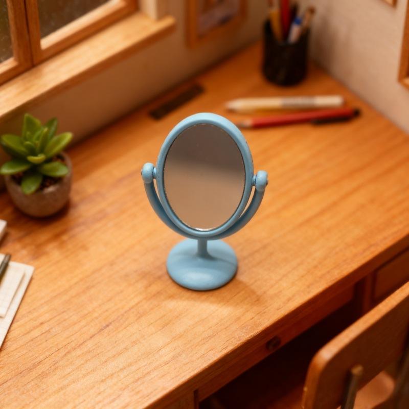 1Pcs Miniature Retro Mirror Dr - Resin Art Furniture recension och pris