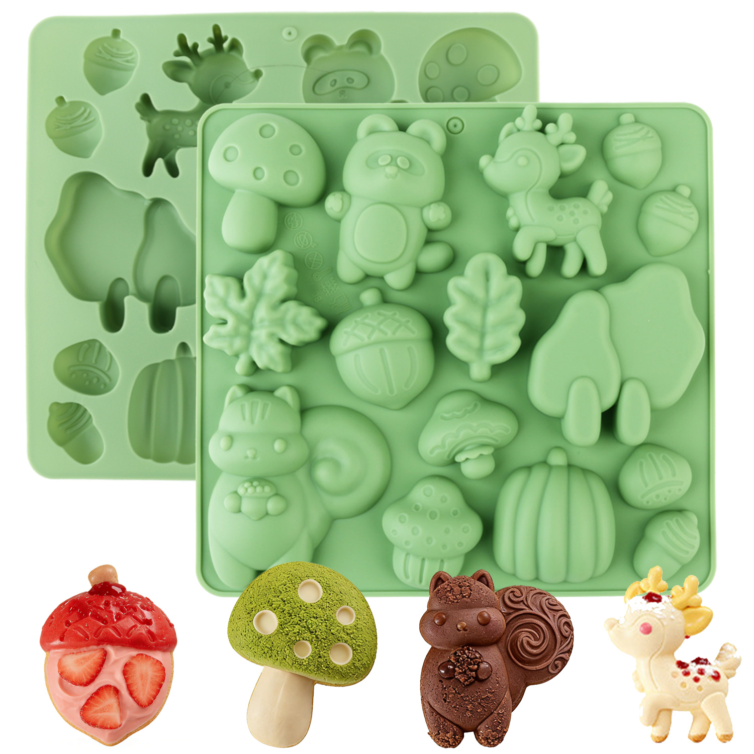 1 Silicone Cake Mold in the Sh - Resin Art Decor recension och pris
