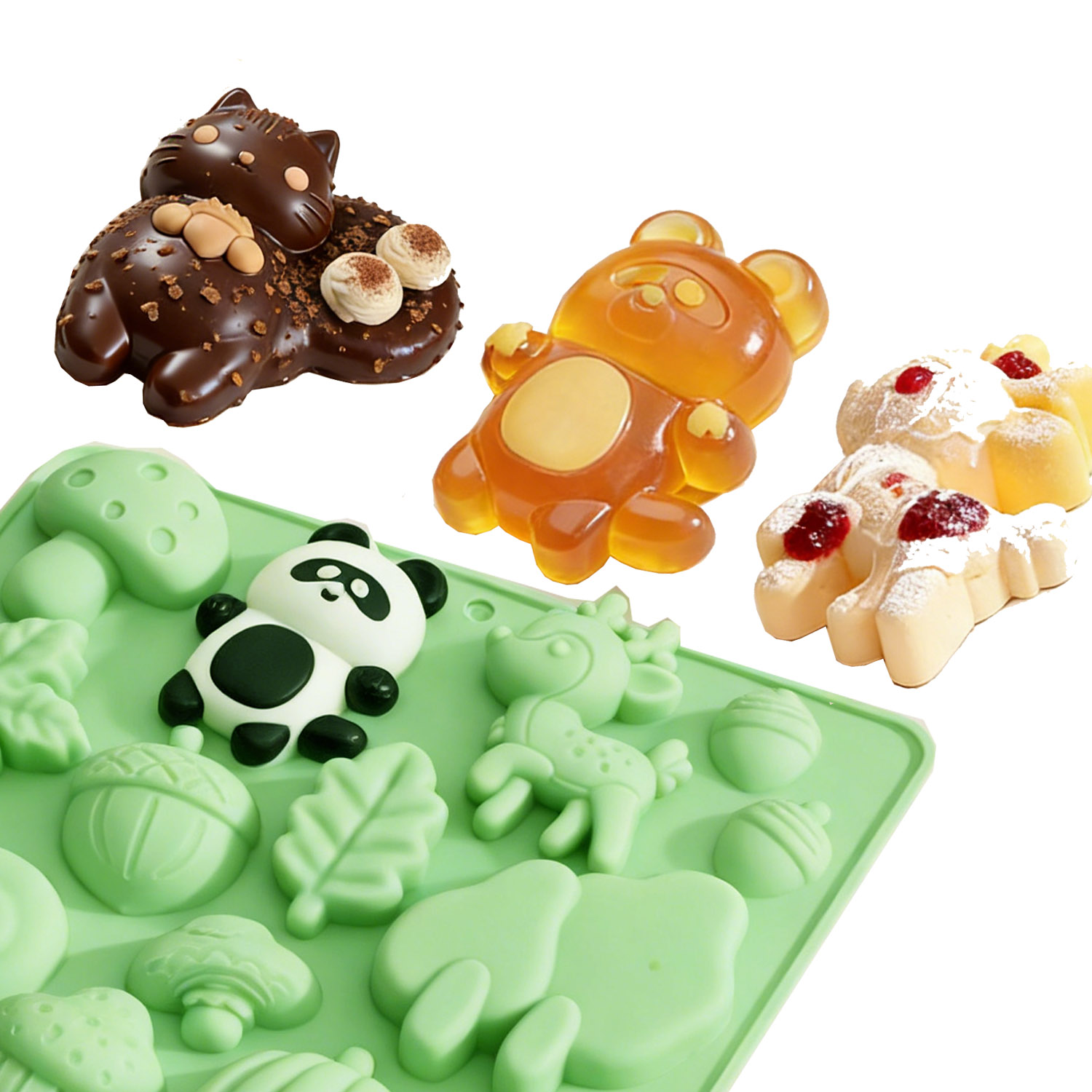 1 Silicone Cake Mold in the Sh - Resin Art Decor recension och pris