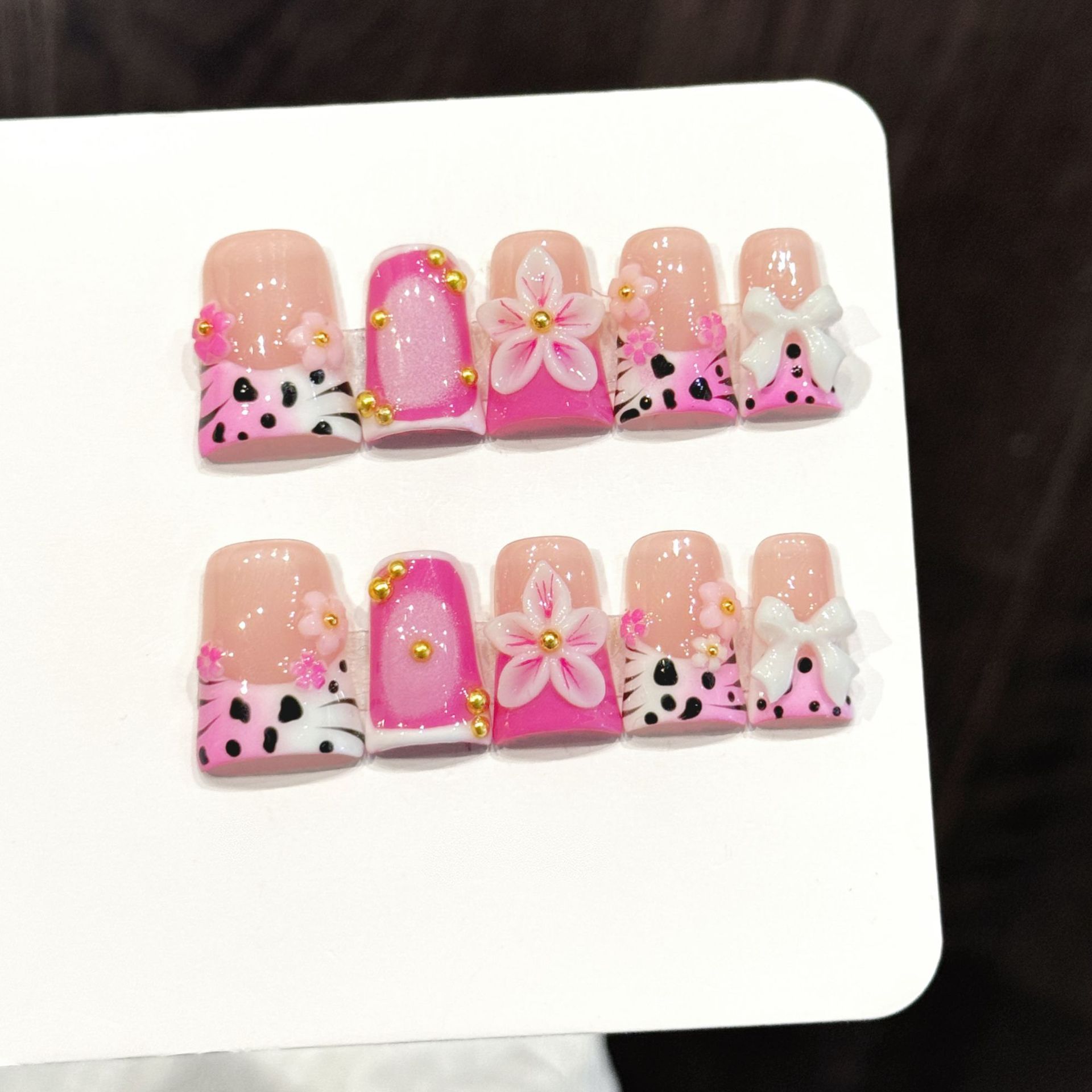 10pcs Pure Hand Pressed Duck N - Resin Art Of Flowers recension och pris
