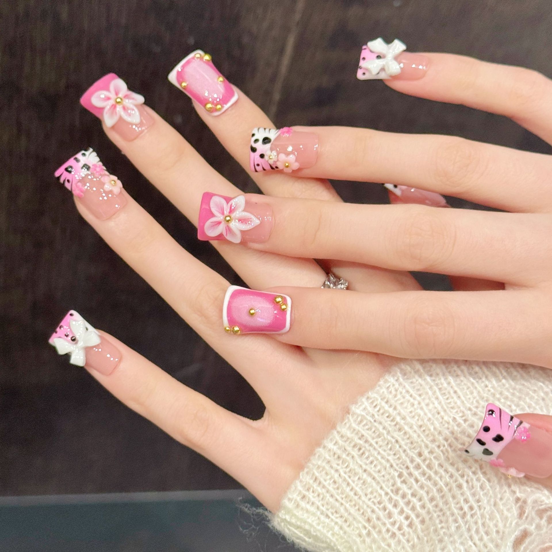10pcs Pure Hand Pressed Duck N - Resin Art Of Flowers recension och pris